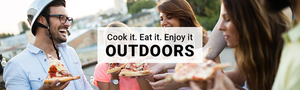 amica pizza ovens cooking outdoors
